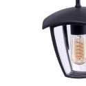 Lampa ogrodowa wisząca FOX BLACK 1xE27