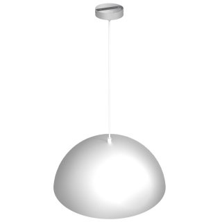 Lampa wisząca Beta 1xE27 45cm Biały/Złoty