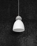 Lampa Wisząca TAURUS WHITE/CHROME 1xE27