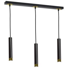 Lampa wisząca DANI BLACK/GOLD 3xGU10