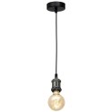 Lampa wisząca EDISON CZARNY 1xE27