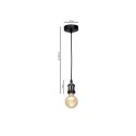 Lampa wisząca EDISON CZARNY 1xE27