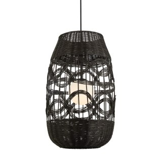 Lampa wisząca Arona Czarny 1xE14 fi 400