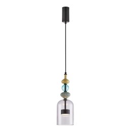 Lampa wisząca ARTE 12W LED śr. 13cm czarna