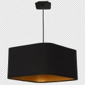 Lampa wisząca NAPOLI BLACK/GOLD 1xE27