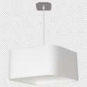 Lampa wisząca NAPOLI WHITE/CHROME 1xE27