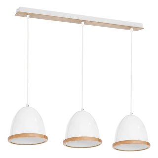 Lampa wisząca Studio Biały 3xE27