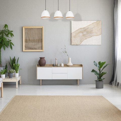 Lampa wisząca Studio Biały 3xE27