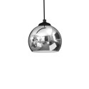 Lampa wisząca TORO BLACK / CHROME 3xE27