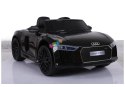 Auto na Akumulator Audi R8 Czarny Lakierowany