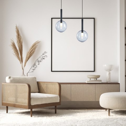 Lampa wisząca Niko Czarny 1xG9 fi 200