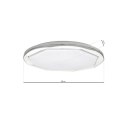 Plafon OPTIMA 52W LED Ø480 mm