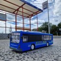 Autobus zdalnie sterowany na pilota RC z otwieranymi drzwiami niebieski