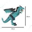 Dinozaur zdalnie sterowany na pilota RC Smok- chodzi ryczy zionie parą 41 cm