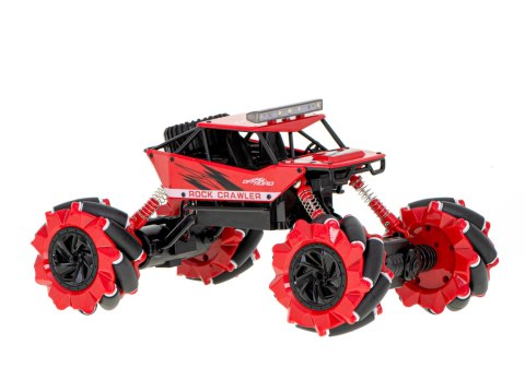Samochód zdalnie sterowany na pilota RC NQD Drift Crawler 4WD 1:16 C333 czerwony Samochód zdalnie sterowany na pilota RC NQD Drift Crawler 4WD 1:16 C333 czerwony