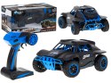 Samochód zdalnie sterowany na pilota RC Racing Rally 2.4Ghz 4WD czarny 1:18