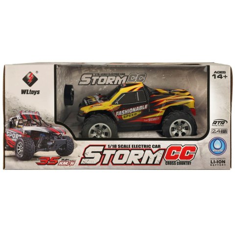 Samochód zdalnie sterowany WLtoys A979-A 2,4GHz 35km/h 1:18 Samochód zdalnie sterowany WLtoys A979-A 2,4GHz 35km/h 1:18