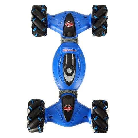 Samochód zdalnie sterowany ręką na pilota 2w1 RC Stunts dancing stunt 360 niebieski Samochód zdalnie sterowany ręką na pilota 2w1 RC Stunts dancing stunt 360 niebieski