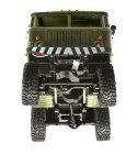 Samochód zdalnie sterowany wojskowy na pilota RC Off-Road 4WD 1:16 RTR