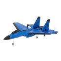 Samolot RC zdalnie sterowany na pilota SU-35 odrzutowiec FX820 niebieski