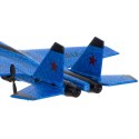 Samolot RC zdalnie sterowany na pilota SU-35 odrzutowiec FX820 niebieski