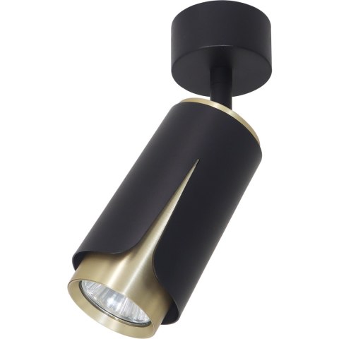 FLOWER BLACK GOLD SPOT 1xGU10 FLOWER BLACK GOLD SPOT 1xGU10