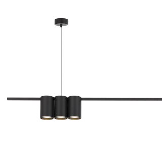 Lampa wisząca (listwa) Genesis Czarny 5xGU10
