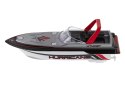 Łódź zdalnie sterowana na pilota RC Mini Hurricane 2,4GHz 13cm czerwona