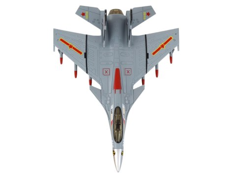 Model Samolotu Z Napędem Frykcyjnym Siwy Czarny lub Żółty