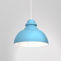 Lampa wisząca CORIN BLUE 1xE27