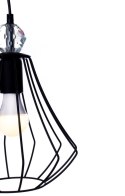 Lampa wisząca JEWEL BLACK 1xE27