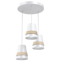 Lampa wisząca VENEZIA WHITE 3xE27