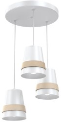 Lampa wisząca VENEZIA WHITE 3xE27