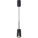 FLOWER BLACK GOLD LAMPA WISZĄCA 1xGU10