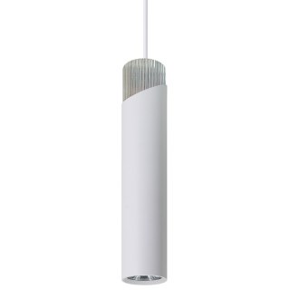 Neo Biały Chrom Lampa Wisząca 1xGU10