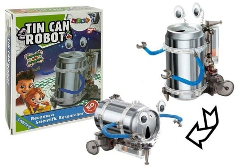 Edukacyjny Robot z Puszki DIY