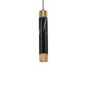 Lampa wisząca MARBLE BLACK/GOLD 1xGU10