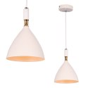 Lampa wisząca OTTO WHITE/GOLD 1xE27