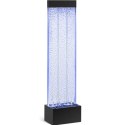 Ściana wodna bąbelkowa z oświetleniem LED 39 x 151.5 x 26 cm