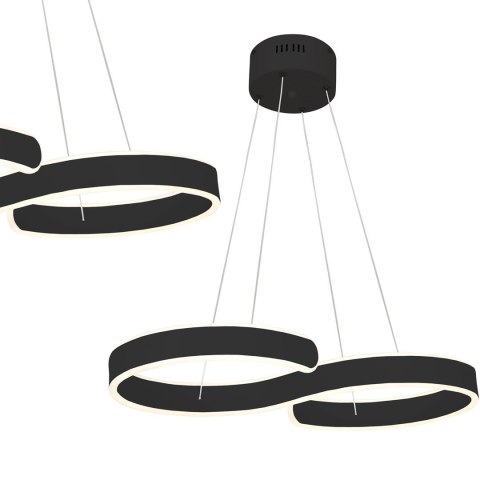 Lampa wisząca INFINITY BLACK 60W LED