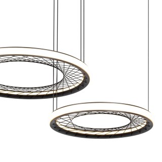Lampa wisząca NEST 77W LED 61+41cm