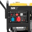 Agregat prądotwórczy generator prądu Diesel 12.5 l 230/400 V 7500 W AVR Euro 5