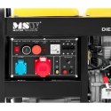 Agregat prądotwórczy generator prądu Diesel 12.5 l 240/400 V 5500 W AVR