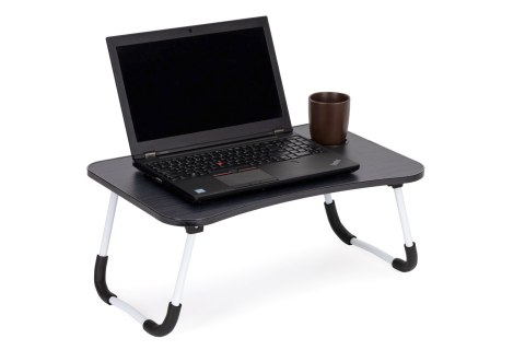 Podstawka pod laptopa stolik do łóżka 60x40cm - Czarna Podstawka pod laptopa stolik do łóżka 60x40cm - Czarna