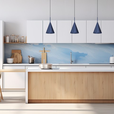 Lampa wisząca CAPITAL NAVY BLUE Ø17cm 1xGX53