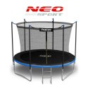 Trampolina ogrodowa 8ft/252cm z siatką wewnętrzną i drabinką Neo-Sport