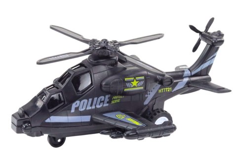 Helikopter Policyjny Biały lub Czarny Napęd Frykcyjny Światło i Dźwięk Helikopter Policyjny Biały lub Czarny Napęd Frykcyjny Światło i Dźwięk
