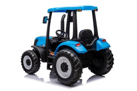 Traktor Na Akumulator A011 24V Niebieski Traktor Na Akumulator A011 24V Niebieski