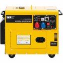 Agregat prądotwórczy generator prądu Diesel 16 l 240/400 V 6000 W AVR