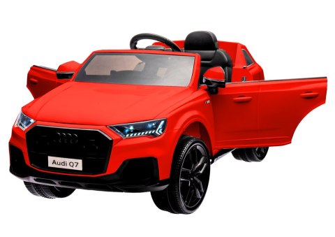 Auto Na Akumulator Audi Q7 Czerwone Lakierowane Auto Na Akumulator Audi Q7 Czerwone Lakierowane